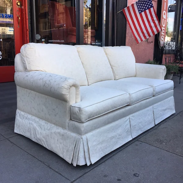 SOLD Worry Not Classic style Sofa by Ethan Allen Co. Casa